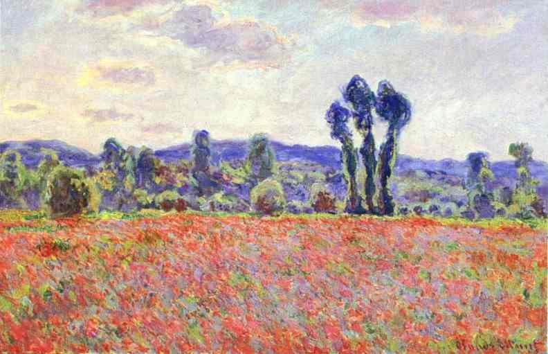 Claude Monet The Fields of Poppies